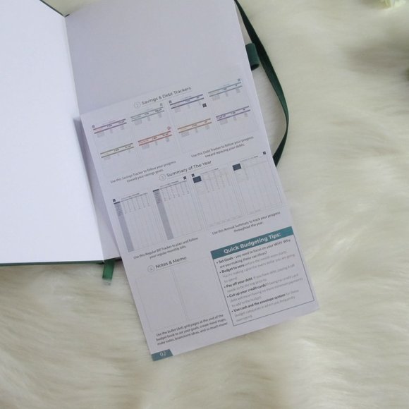 Clever Fox | Budget Book Expense Tracker Planner Organizer - Picture 4 of 8